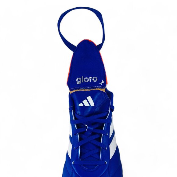 adidas Copa Gloro II FG Firm Ground Blue White Men's Soccer Cleats IG8741 - Picture 10 of 12
